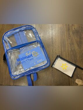 Walmart Associate Backpack Bundle NWT